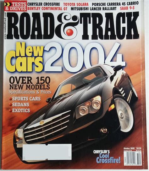 Road and Track October 2003 | Magazines and Periodicals | hobbyDB