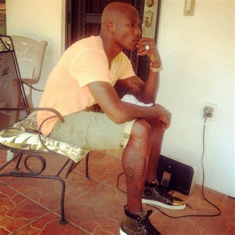 Chad Ochocinco Johnson Tattoos Wife Evelyn Lozada on His Leg