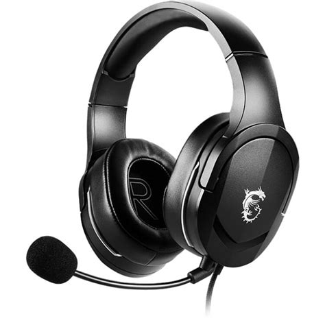 MSI Immerse GH20 Gaming Headset (Black) IMMERSE GH20 B&H Photo