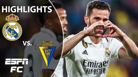 🚨 HIGHLIGHTS 🚨 Real Madrid avoid back-to-back defeats and beat Cadiz, 2-0 | LaLiga Highlights ...