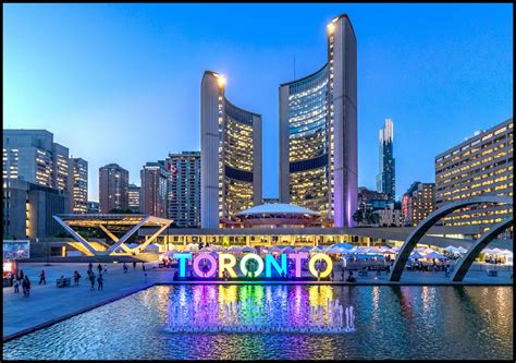 Toronto City Hall Architectural Photography Nightime & Daytime by ...