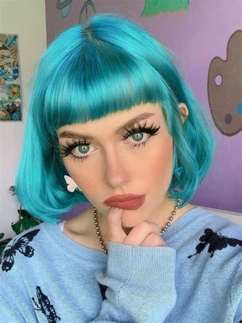 Pin by Isabela Rodas on Cabelo | Green hair, Aesthetic hair, Creative ...