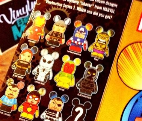 Disney Vinylmation Marvel Series 1 Avengers Figures Announced - Marvel Toy News