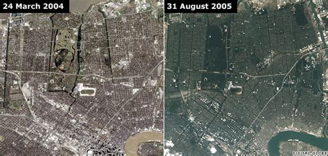 Hurricane Katrina Before And After