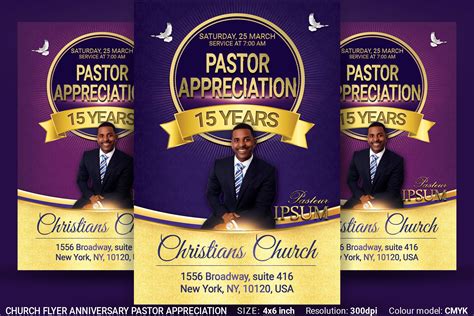 Pastor Appreciation Flyer Ideas