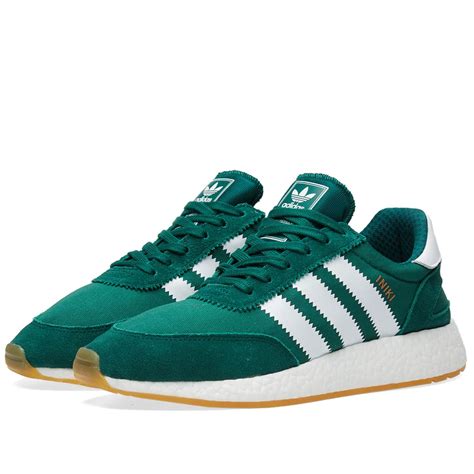 Adidas Iniki Runner Collegiate Green & White | END. (US)