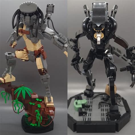 LEGO MOC Alien vs Predator Bundle by Moc_Lobster | Rebrickable - Build ...