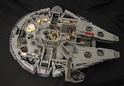 Star Wars LEGO Millennium Falcon with Full Interior | Gadgetsin