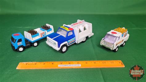 PEPSI Toy Truck Trio: 2 Buddy L & 1 Tonka (See Pics!)