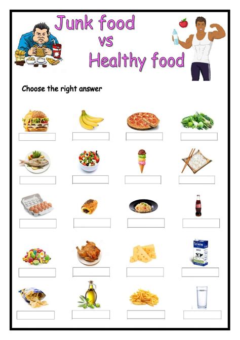 Healthy Junk Food, Healthy And Unhealthy Food, Healthy Meals For Kids, Kids Meals, Healthy ...