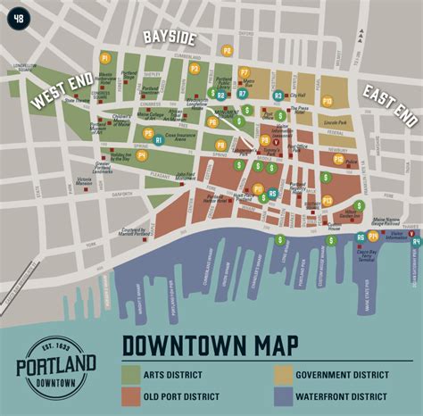 Downtown Map - Portland Downtown