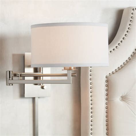 Brushed Nickel, Plug-In, Wall Lamps | Lamps Plus