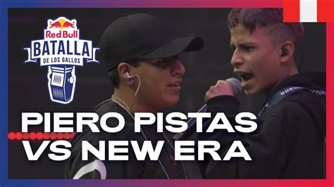 PIERO PISTAS vs NEW ERA - Octavos | Red Bull Perú 2020 - YouTube