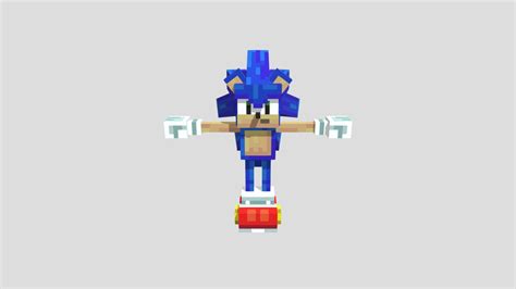 minecraft sonic the hedgehog - 3D model by riuerjjhfdhhj [9ccfd9c ...