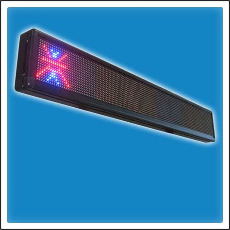 P10 160mm Height Outdoor Programmable LED Message Display Board , led message display , led ...