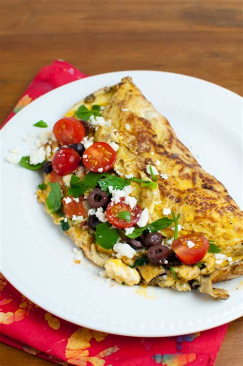 Greek Breakfast Omelet - Tabitha Talks Food