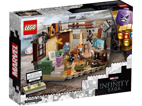 LEGO Marvel Infinity Saga Bro Thor’s New Asgard (76200) Revealed - The Brick Fan