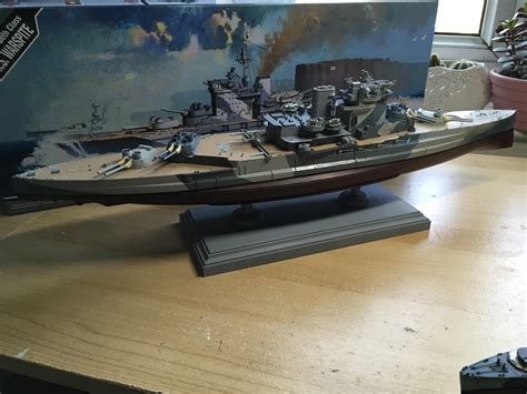 [WIP] HMS Warspite 1/350 - a little larger than my last project! : r ...