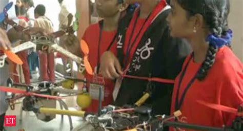 Watch: Students participate in robotic contest - The Economic Times Video | ET Tv