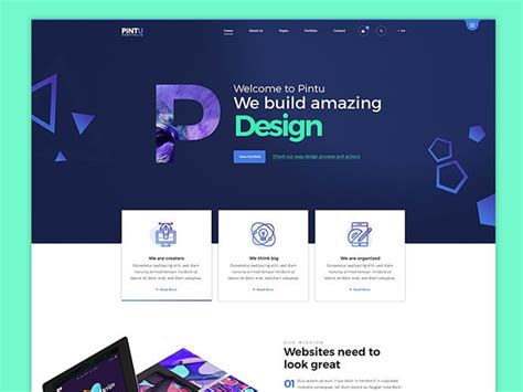 60+ Awesome Website Header design ideas for Inspiration Web Design ...