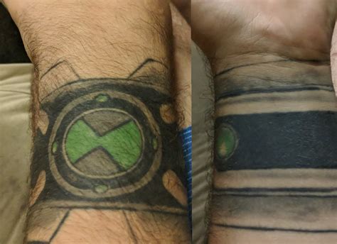 MY BEN 10 ORIGINAL OMNITRIX TATTOO ON MY WRIST. : r/Ben10