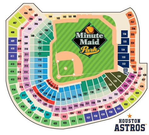 minute maid park seating chart