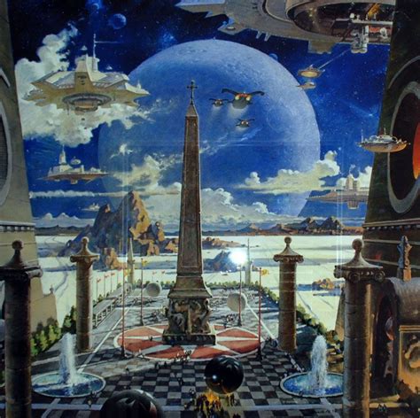 Artist ~ Robert McCall | Space art, Retro futurism, Futuristic art