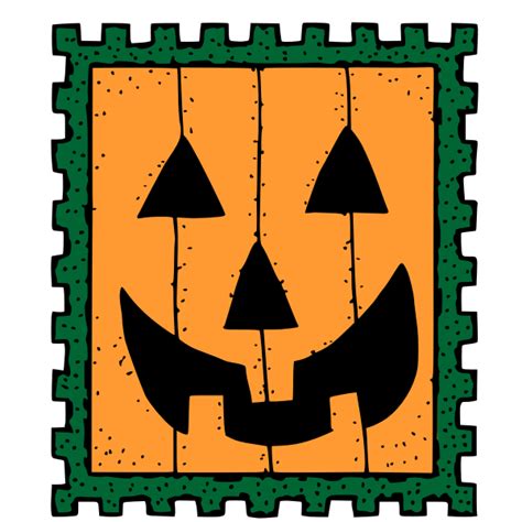 Halloween stamp vector image | Free SVG