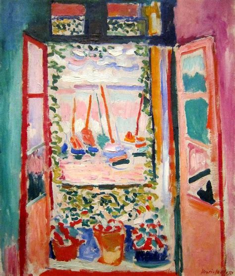 Henri Matisse - Open Window, Collioure (1905) : r/museum