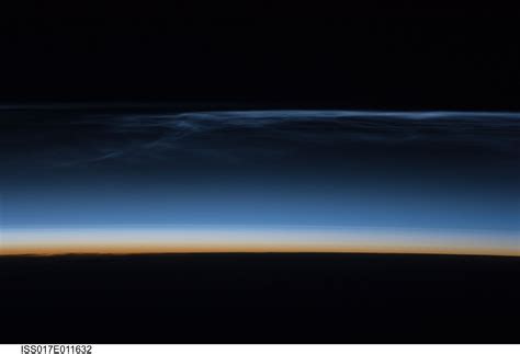 Clouds from Space: Noctilucent AKA Polar Mesospheric Clouds