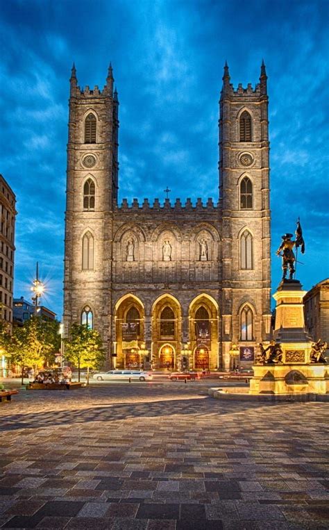 Notre Dame Cathedral - Montreal, Canada, 1823 AD | Canada travel ...