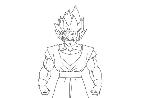 Draw - Goku SSJ (Dragon Ball FighterZ) by NaranjitaChilean on DeviantArt