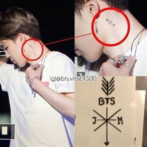 BTS JIMIN 지민 on Instagram: “rate this tattoo from 1-100 👀😿 ©️@bts ...