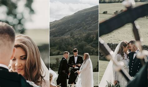 A destination wedding at Forter Castle » We Fell In Love – Scotland's Wedding Blog