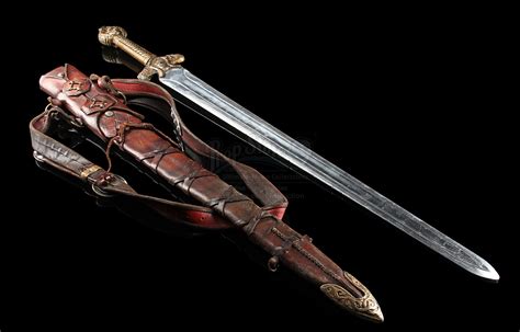 KING ARTHUR (2004) - Hero Excalibur Sword and Scabbard - Current price: £5000