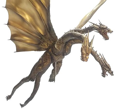 Heisei King Ghidorah Transparent Ver. 2! by Lincolnlover1865 on DeviantArt