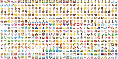 Android Oreo: Hier seht ihr alle 2.669 neuen Emojis des Betriebssystems ...