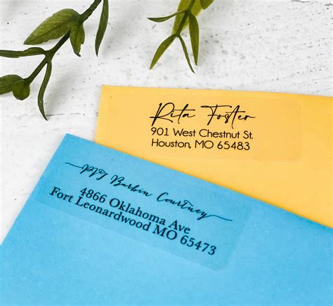 Return Address Custom Envelopes - Etsy