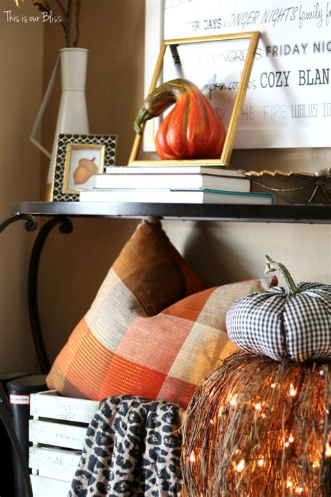 DIY Fall Pillows [for under $5] - This is our Bliss