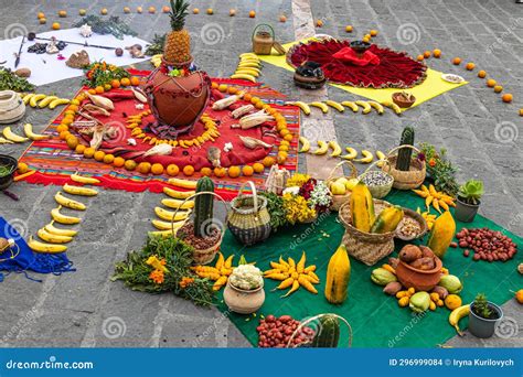 An Ancient Spiritual Ceremony Chakana of Indigenous of the Central ...