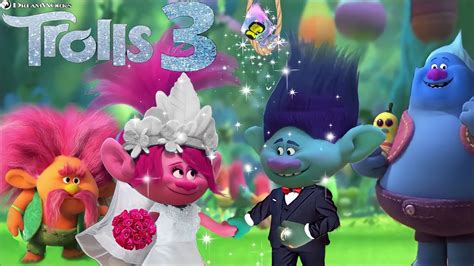Trolls Band Together Movie Scene Poppy And Branch S Wedding In | Hot ...