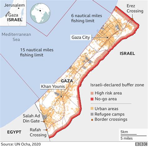 Gaza Strip Map World - Goimages System