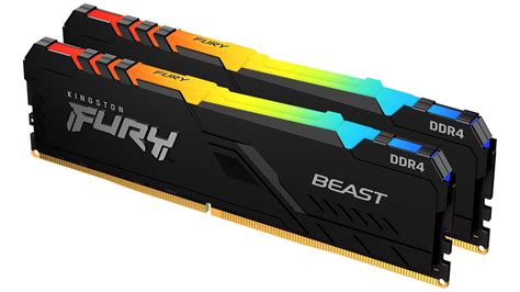 Kingston Fury Beast DDR4 RGB memory review