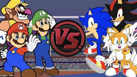 Animation Rewind – Mario vs Sonic (Cartoon Rap War!) Lyrics | Genius Lyrics