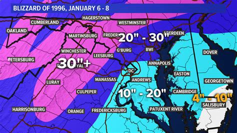 24 years ago: The Blizzard of '96 struck DC | wusa9.com