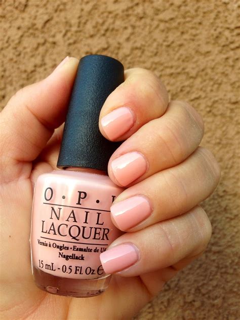 OPI-Hopelessly in love- , a light peach pink color | Peach nails, Peach colored nails, Color ...