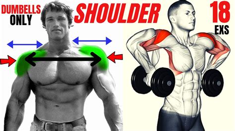 18 BEST SHOULDERS WITH DUMBELLS ONLY / Les meilleurs exercises musculation épaules avec haltères ...