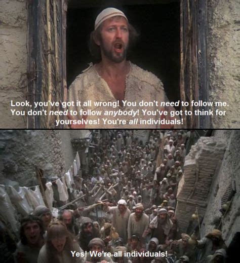 Blessed Are The Cheesemakers | Monty python | Monty python, Funny pictures, Sarcastic one liners