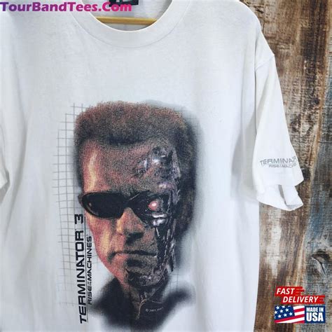 Vintage T3 Terminator Arnold Schwarzenegger Movie Shirt Unisex Sweatshirt - TourBandTees