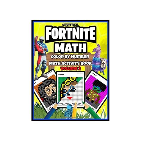 Buy Fortnite Math: Color by Number Math Activity Book (Volume 2 ...